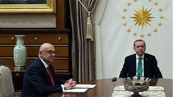 Реджеп Тайип Эрдоган и Петрос Шириноглу - Sputnik Армения