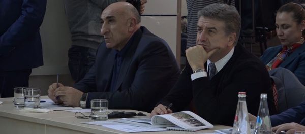 Визит премьер-министра РА Карена Карапетяна в Гюмри - Sputnik Արմենիա
