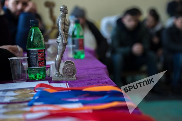 Первенство Армении по тяжелой атлетике - Sputnik Армения