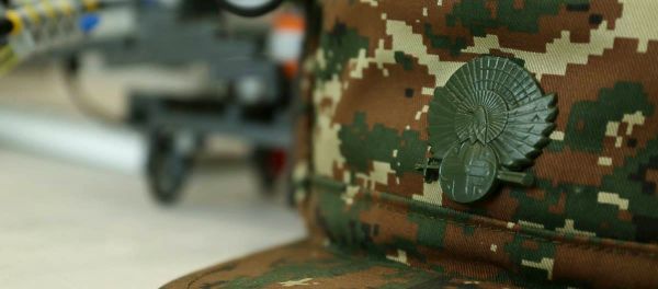 Шляпа военнослужащего ВС РА Шляпа военнослужащего ВС РА - Sputnik Армения