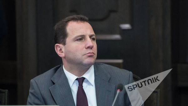Заседание Правительства РА 09.02.2017. Давид Тоноян - Sputnik Արմենիա