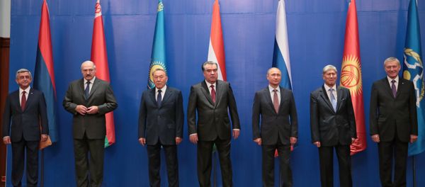 Рабочий визит президента РФ В.Путина в Таджикистан для участия в саммите ОДКБ - Sputnik Армения