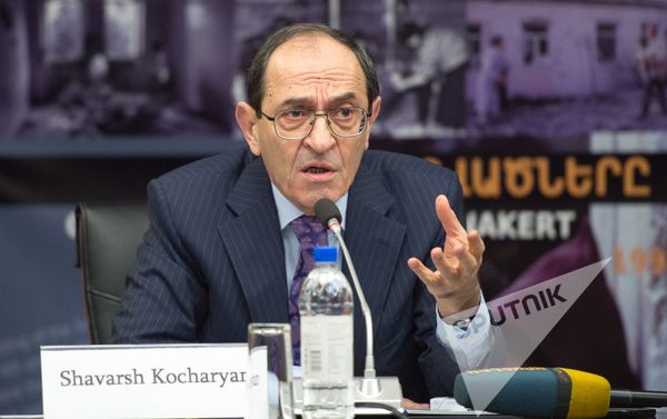 Конференция на тему Блокада Степанакерта. 25 лет спустя. Шаварш Кочарян Конференция на тему Блокада Степанакерта. 25 лет спустя. Шаварш Кочарян - Sputnik Армения
