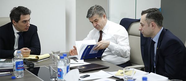 Премьер-министру Армении Карену Карапетяну были представлены работы по использованию потенциала диаспоры - Sputnik Արմենիա