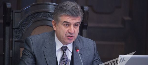 Карен Карапетян. Заседание Правительства РА 16.02.2017 - Sputnik Արմենիա