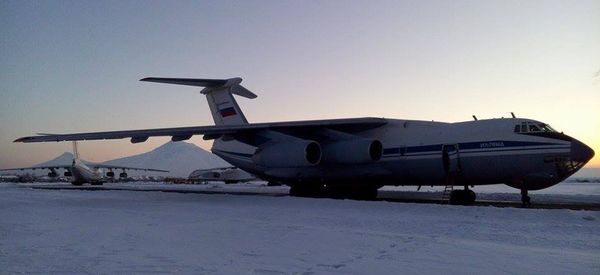 самолет Ил-76 с гуманитарным грузом для Сирии - Sputnik Արմենիա