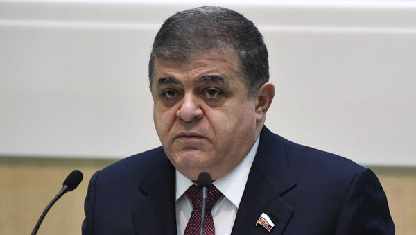 Первый заместитель председателя комитета Совета Федерации РФ по международным делам Владимир Джабаров - Sputnik Армения