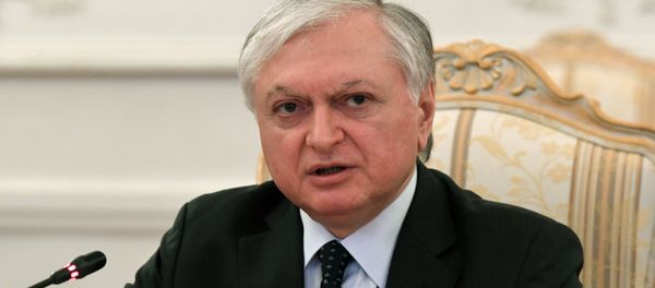 Министр иностранных дел Армении Эдвард Налбандян - Sputnik Армения