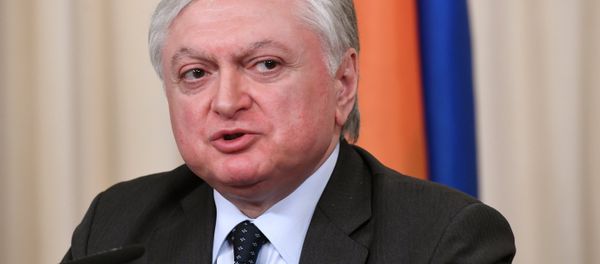 Министр иностранных дел Армении Эдвард Налбандян Министр иностранных дел Армении Эдвард Налбандян - Sputnik Армения