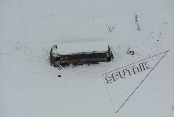 Вид на Ереван с вертолета - Sputnik Армения