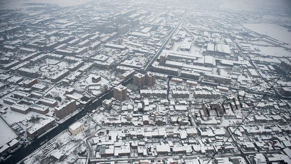 Вид на Ереван с вертолета - Sputnik Армения