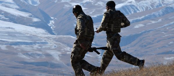 Военные учения в Чеченской Республике - Sputnik Армения