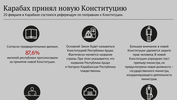 Карабах принял новую Конституцию - Sputnik Армения