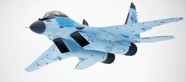 Презентация авиационного комплекса МиГ-35 в Московской области Презентация авиационного комплекса МиГ-35 в Московской области - Sputnik Армения