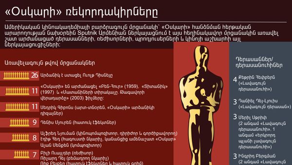 «Օսկարի» ռեկորդակիրները - Sputnik Արմենիա