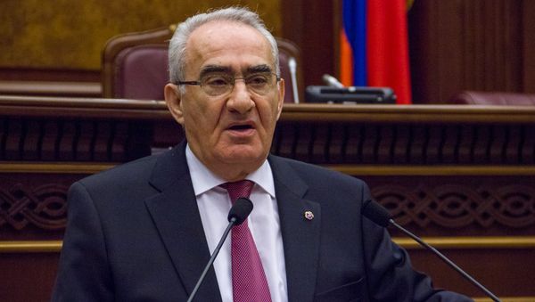 Галуст Саакян. Заседание Парламента РА, 27.02.2017 - Sputnik Армения