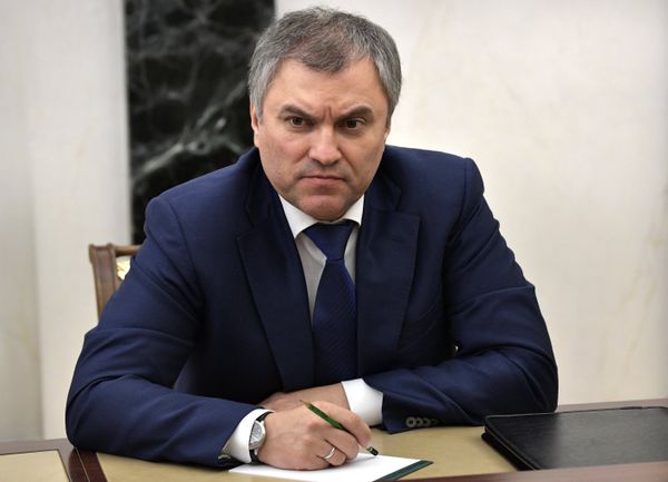 Председатель Госдумы России Вячеслав Володин перед началом совещания Совета безопасности РФ (9 февраля 2017). Москвa - Sputnik Армения