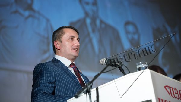 Съезд Айоц Арцивнер. Хачик Асрян - Sputnik Армения