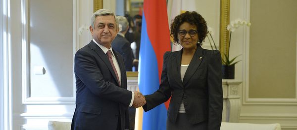 ПРЕЗИДЕНТ ВСТРЕТИЛСЯ С ГЕНЕРАЛЬНЫМ СЕКРЕТАРЁМ МЕЖДУНАРОДНОЙ ОРГАНИЗАЦИИ ФРАНКОФОНИИ - Sputnik Արմենիա