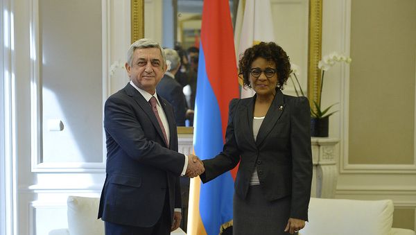 ПРЕЗИДЕНТ ВСТРЕТИЛСЯ С ГЕНЕРАЛЬНЫМ СЕКРЕТАРЁМ МЕЖДУНАРОДНОЙ ОРГАНИЗАЦИИ ФРАНКОФОНИИ - Sputnik Армения