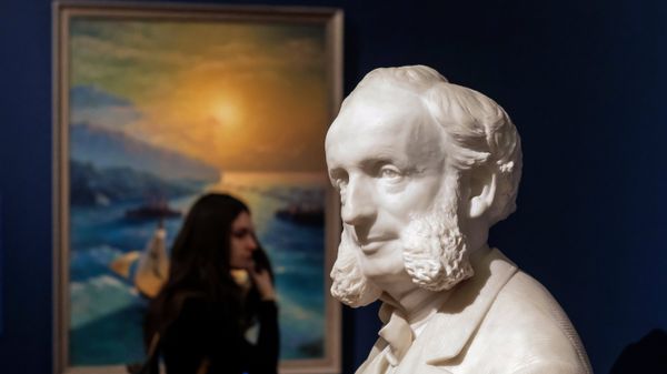 Открытие выставки Иван Константинович Айвазовский. К 200-летию со дня рождения в Санкт-Петербурге - Sputnik Армения