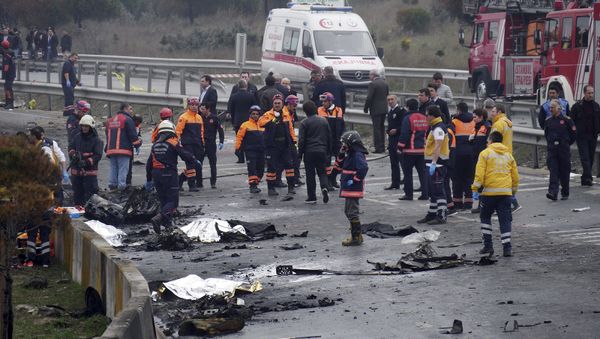 Крушение вертолета в Турции - Sputnik Արմենիա