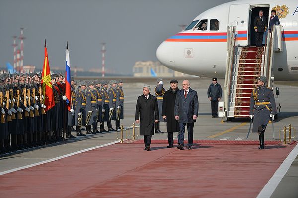 Визит президента РА Сержа Саргсяна в Россию  - Sputnik Армения