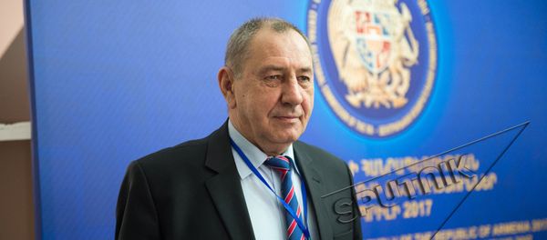 Руководитель штаба Миссии наблюдателей от СНГ Евгений Слобода Руководитель штаба Миссии наблюдателей от СНГ Евгений Слобода - Sputnik Армения