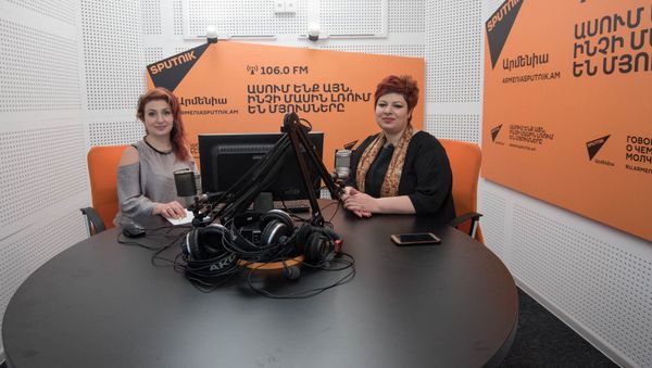 Астхик Аветисян в гостях у радио Sputnik Армения - Sputnik Արմենիա