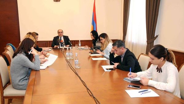 ՀՀ ֆինանսների նախարարի տեղակալ Կարեն Թամազյանի ասուլիսը - Sputnik Արմենիա