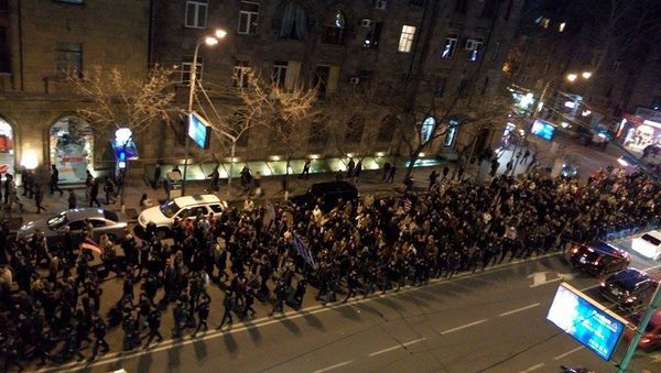акция протеста в Ереване - Sputnik Армения