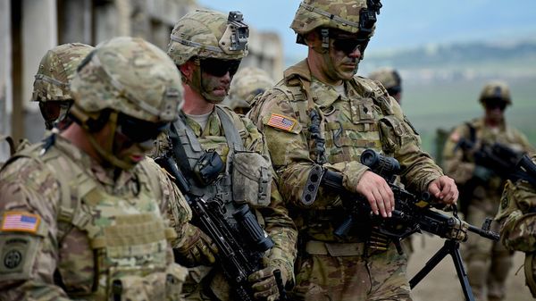 Американские военные на учениях Достойный партнер в Грузии - Sputnik Армения