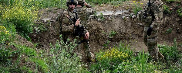 Американские военные на учениях Достойный партнер в Грузии Американские военные на учениях Достойный партнер в Грузии - Sputnik Армения