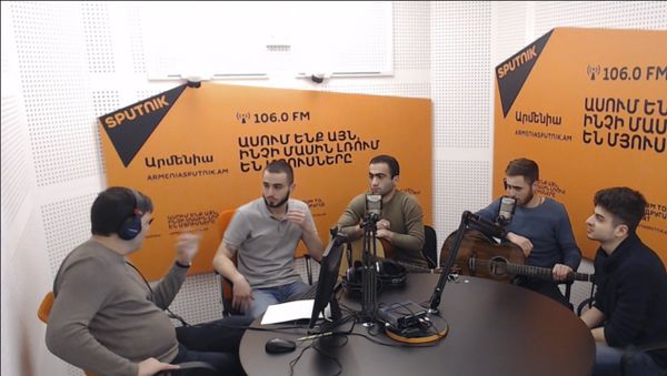 Sputnik Արմենիայի «Ուրիշ նորություններ» հաղորդման հյուրն է «Խնձորի սոկ» խումբը - Sputnik Արմենիա