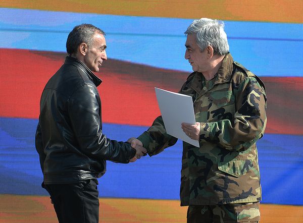 РАБОЧИЙ ВИЗИТ ПРЕЗИДЕНТА СЕРЖА САРГСЯНА В АРЦАХ - Sputnik Արմենիա