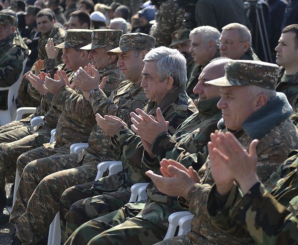 РАБОЧИЙ ВИЗИТ ПРЕЗИДЕНТА СЕРЖА САРГСЯНА В АРЦАХ - Sputnik Արմենիա
