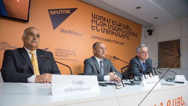 Раффи Ованнисян Сейран Оганян Вардан Осканян - Sputnik Армения