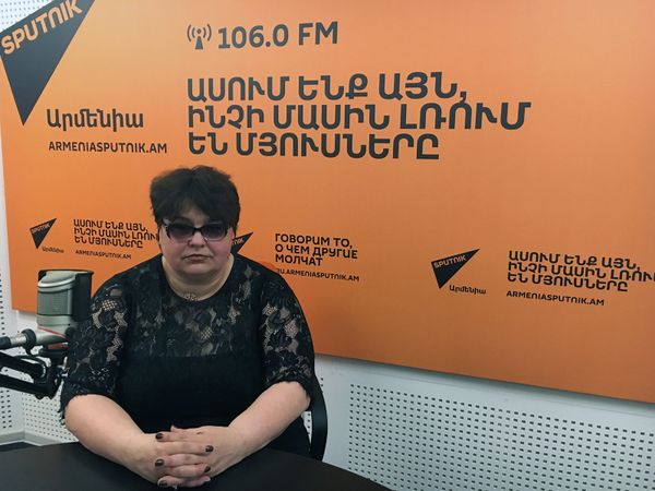 Татьяна Полоскова в гостях у радио Sputnik Армения  - Sputnik Արմենիա