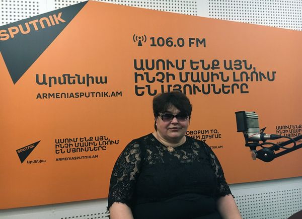Татьяна Полоскова в гостях у радио Sputnik Армения  - Sputnik Армения