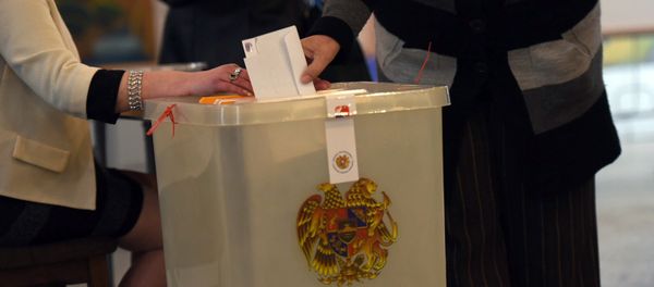 Выборы в НС РА. Голосование. Выборы Выборы в НС РА. Голосование. Выборы - Sputnik Армения