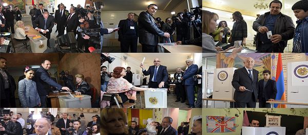 Голосоване первых лиц - Sputnik Армения