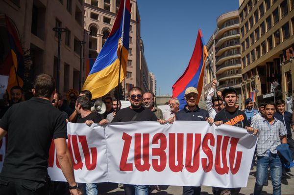 Шестиве, организованное партией Айазн - Sputnik Արմենիա