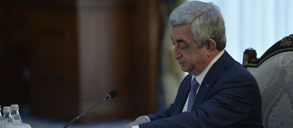 Заседании Высшего Евразийского экономического совета в Бишкеке. Серж Саргсян Заседании Высшего Евразийского экономического совета в Бишкеке. Серж Саргсян - Sputnik Армения