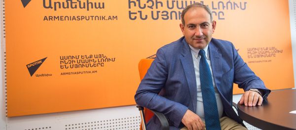 Никол Пашинян в гостях у радио Sputnik Армения - Sputnik Արմենիա