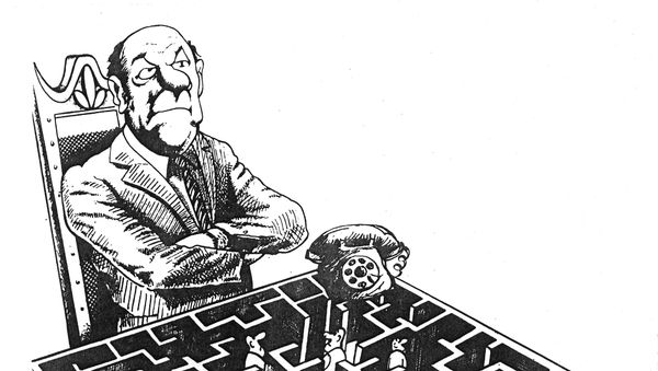 Карикатура. Лабиринт - Sputnik Армения