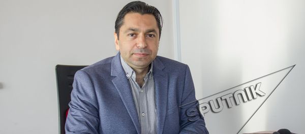 Руководитель отдела управления компании Spayka Карен Багдасарян Руководитель отдела управления компании Spayka Карен Багдасарян - Sputnik Армения