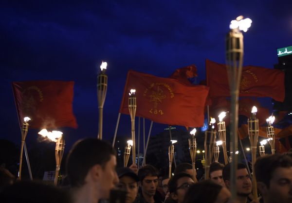 Факельное шествие в Ереване. 2017г. - Sputnik Армения