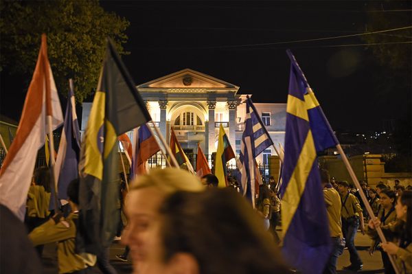 Факельное шествие в Ереване. 2017г. - Sputnik Армения