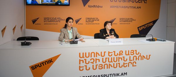 Видеомост, посвященный Дню Победы в Великой Отечественной войне. Розалия Абгарян - Sputnik Армения