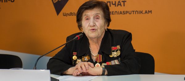 Видеомост, посвященный Дню Победы в Великой Отечественной войне. Розалия Абгарян - Sputnik Արմենիա